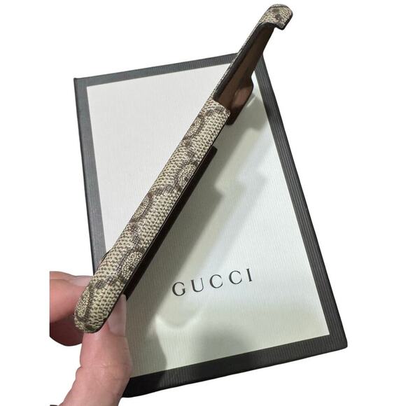New Auth Gucci GG Supreme Monogram Ophidia iPhone 8 Plus Case Cover - Picture 4 of 9